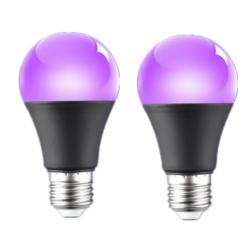 Doodad Co. UV Blacklight Bulb — E27 Fit, Glow-in-the-Dark Party Effect