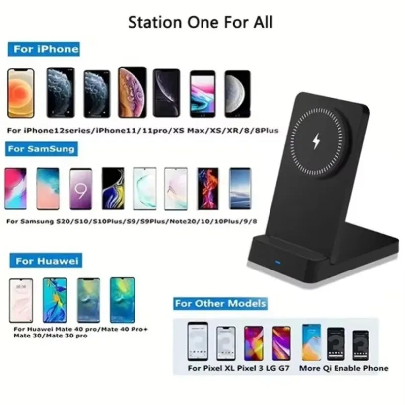 Doodad Co. Foldable MagSafe Wireless Charger Stand — 15W Fast Charging
