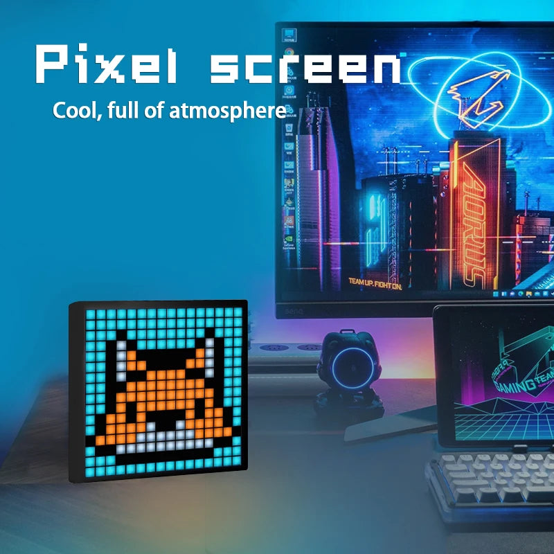 Doodad Co. RGB Pixel Art Display — App-Controlled Custom Animation Panel
