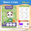 Doodad Co. Reusable Practice Book — Erasable Pen Included, 34 Pages