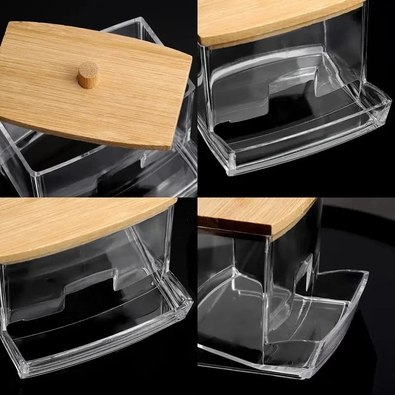Doodad Co. Clear Bathroom Storage Jar