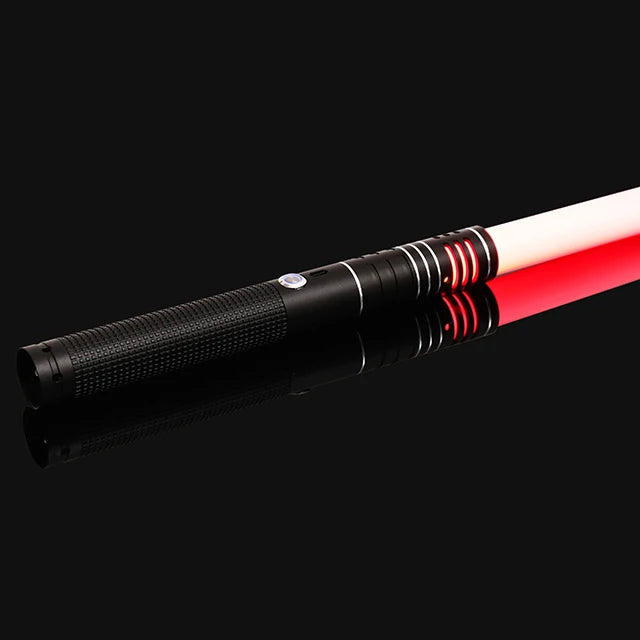 Doodad Co. LED Lightsaber Toy — RGB Color-Changing, Metal Handle