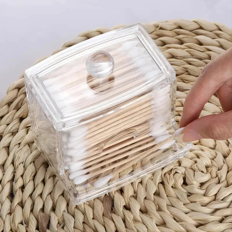 Doodad Co. Clear Bathroom Storage Jar
