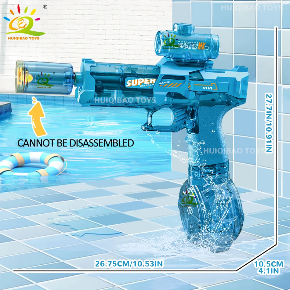 Doodad Co. Automatic Water Blaster — Flame-Light Effect, Electric Pulse Action