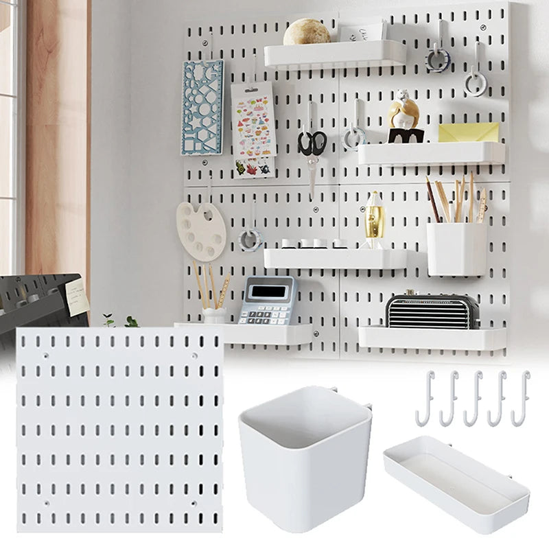 Doodad Co. DIY Pegboard Wall Shelf — Customizable, Hanging Display