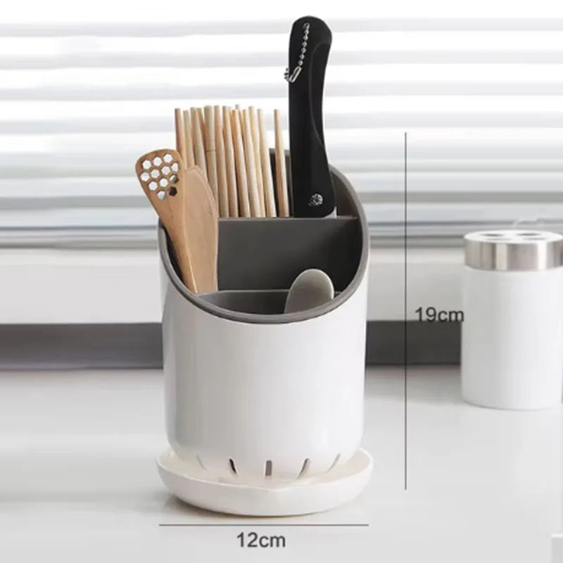 Doodad Co. Kitchen Drying Rack & Utensil Holder