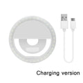 Doodad Co. LED Selfie Ring Light — Clip-On, USB Rechargeable