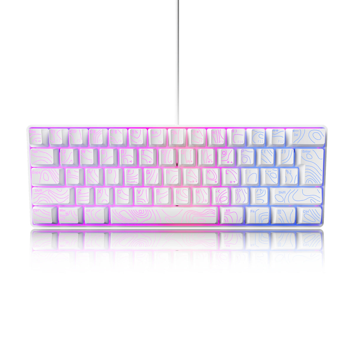 Doodad Co. 60% RGB Gaming Keyboard — Compact Backlit Layout