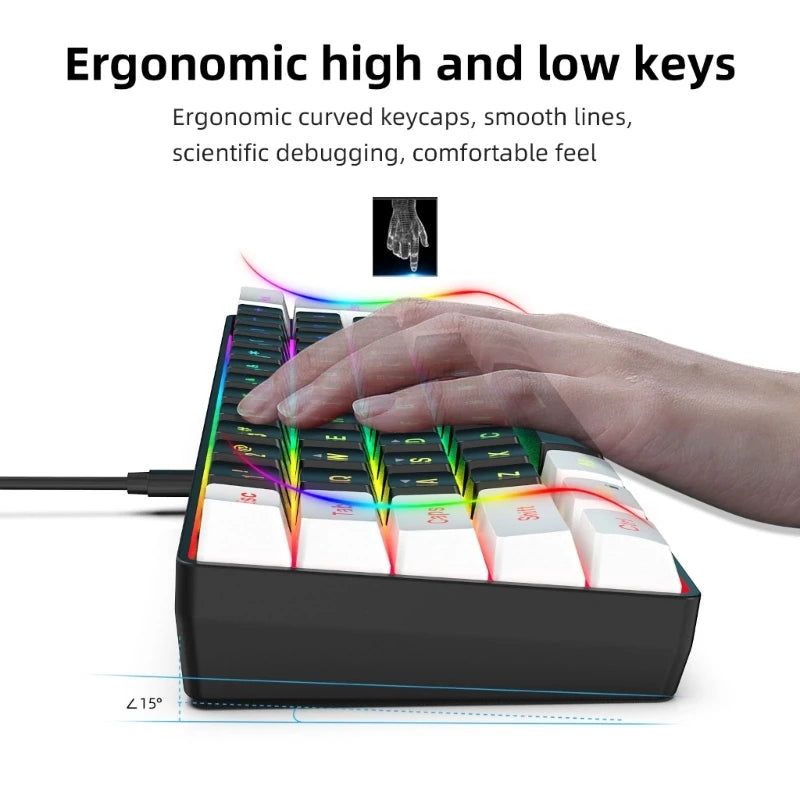 Doodad Co. RGB Gaming Keyboard — Water Resistant