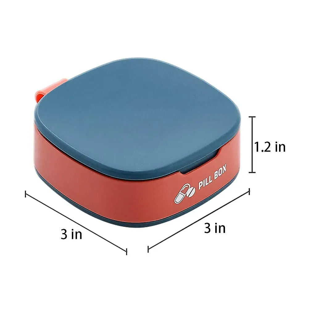 Doodad Co. 7-Day Travel Pill Organizer (2pc)