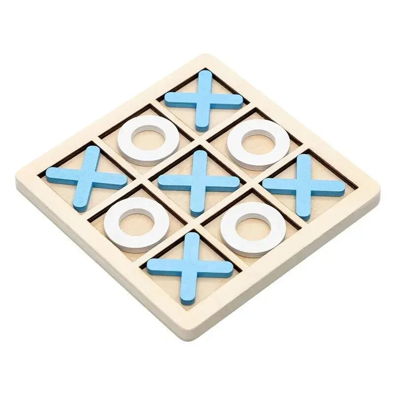 Doodad Co. Montessori Wooden Chess Set — Brain-Training, Educational Toy