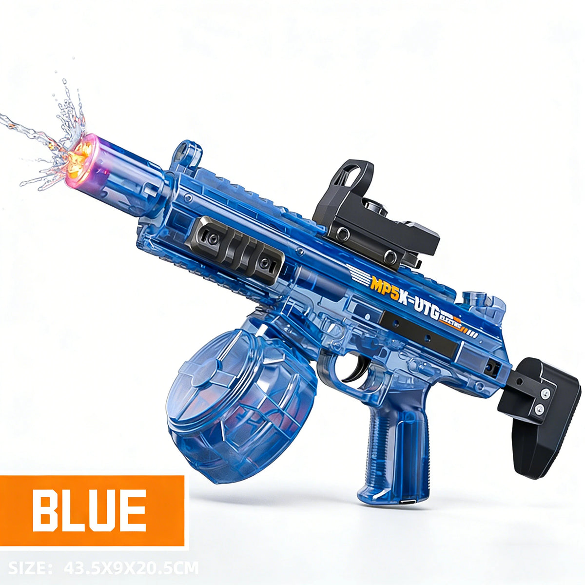 Doodad Co. Electric Water Gun — Automatic, Light-Up Effects