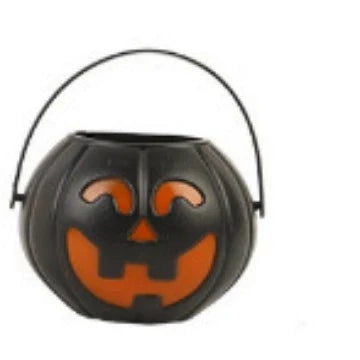Doodad Co. Cauldron Candy Bowl — Iron Rack Stand, Trick-or-Treat Ready