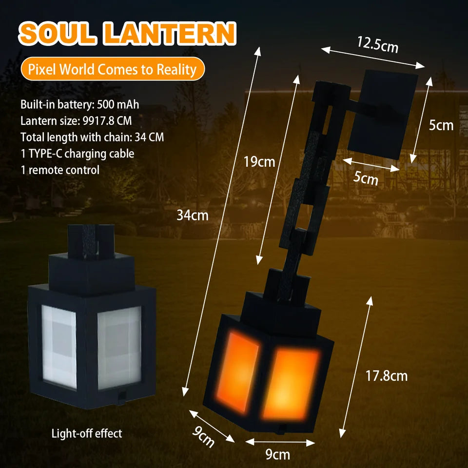 Doodad Co. Pixel Lantern Mood Light