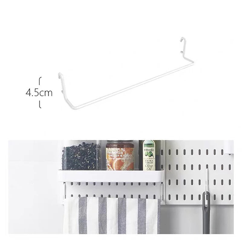 Doodad Co. DIY Pegboard Wall Shelf — Customizable, Hanging Display