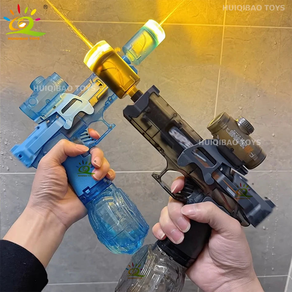 Doodad Co. Automatic Water Blaster — Flame-Light Effect, Electric Pulse Action