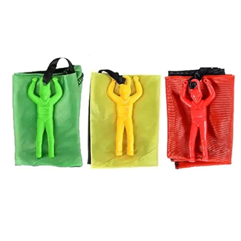 Doodad Co. Flying Parachute Toy — Tangle-Free, Outdoor Play