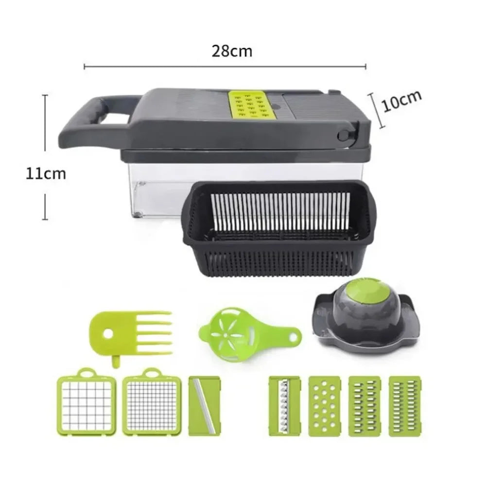 Doodad Co. 14-in-1 Multifunctional Vegetable Chopper