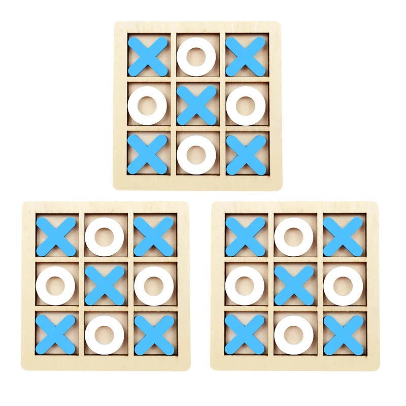 Doodad Co. Montessori Wooden Chess Set — Brain-Training, Educational Toy