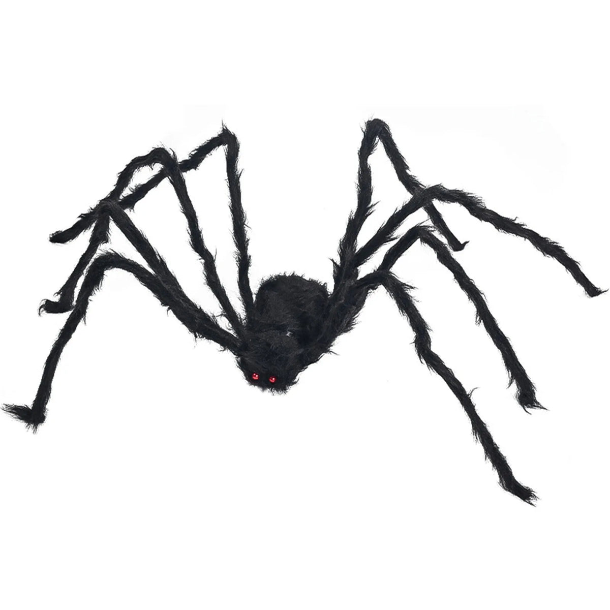 Doodad Co. Giant Hairy Spider Decoration — Realistic Outdoor Halloween Prop