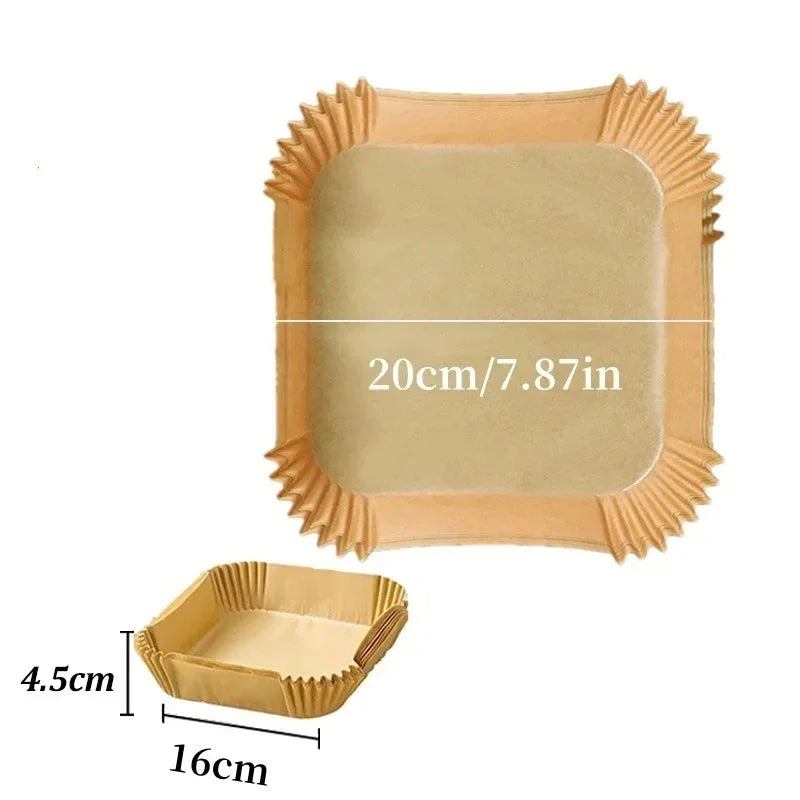 Doodad Co. Air Fryer Parchment Liners (50pk)
