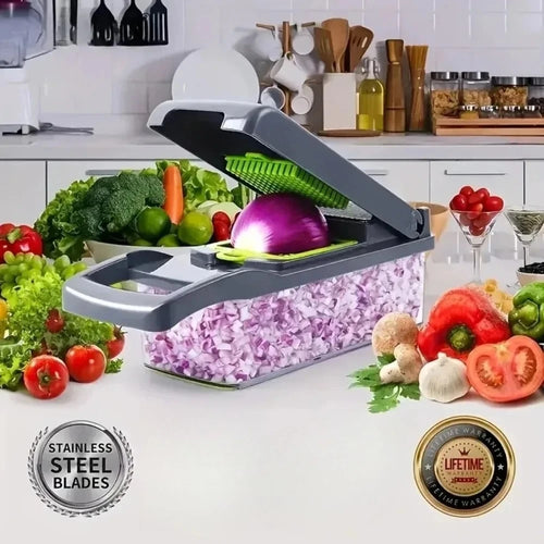 Doodad Co. 14-in-1 Multifunctional Vegetable Chopper