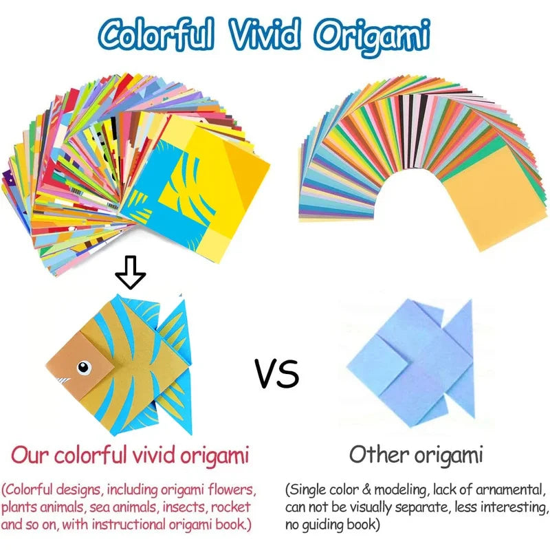 Doodad Co. Origami Craft Kit — Beginner-Friendly, With Guide Book