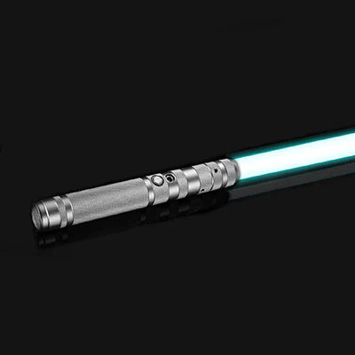 Doodad Co. LED Lightsaber Toy — RGB Color-Changing, Metal Handle