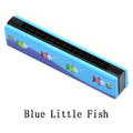 Doodad Co. Kids Wooden Harmonica — Beginner-Friendly, Musical Learning Toy