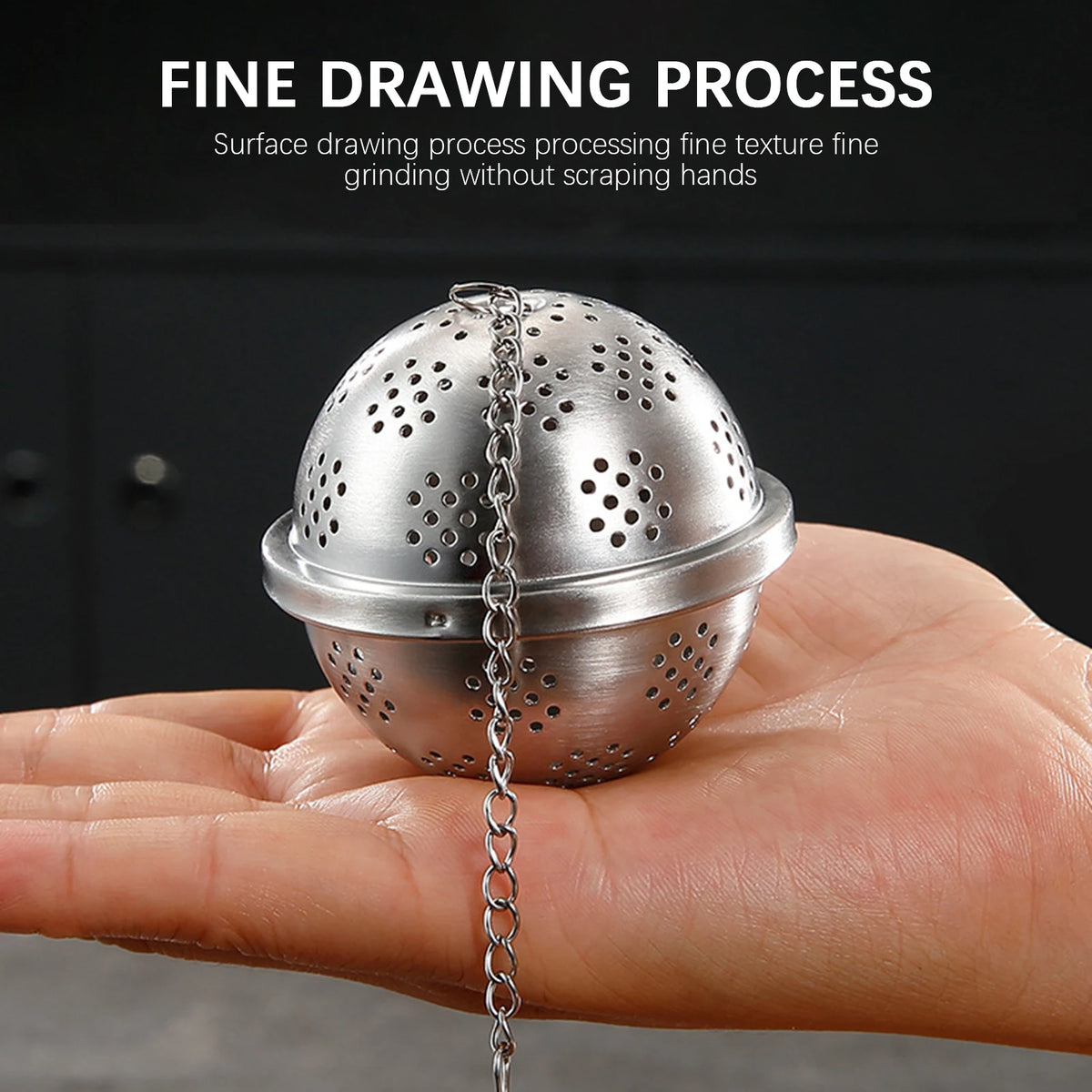 Doodad Co. Mesh Tea Infuser Ball — Stainless Steel, Multi-Use Filter