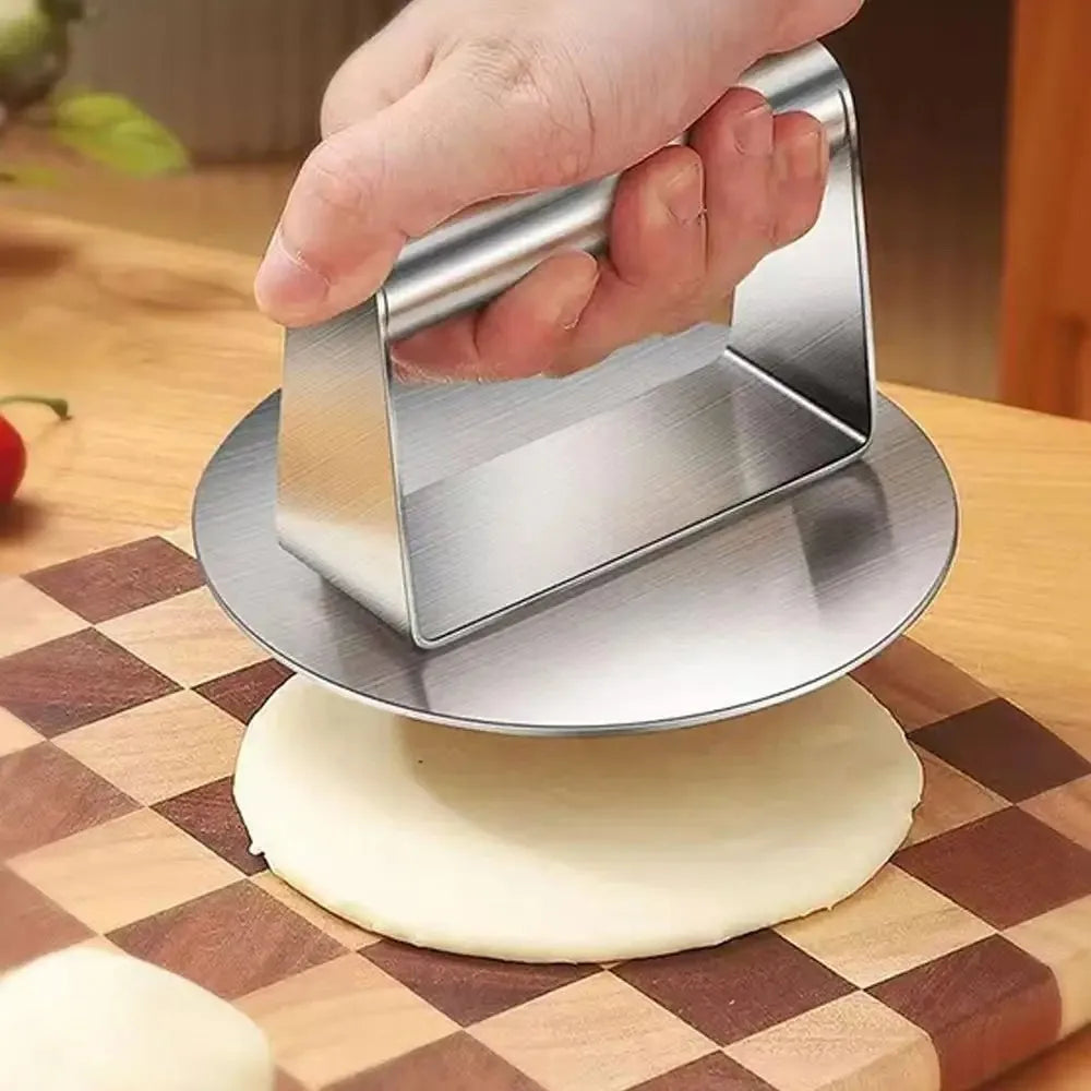 Doodad Co. Burger Patty Press — Stainless Steel, Uniform Shaping