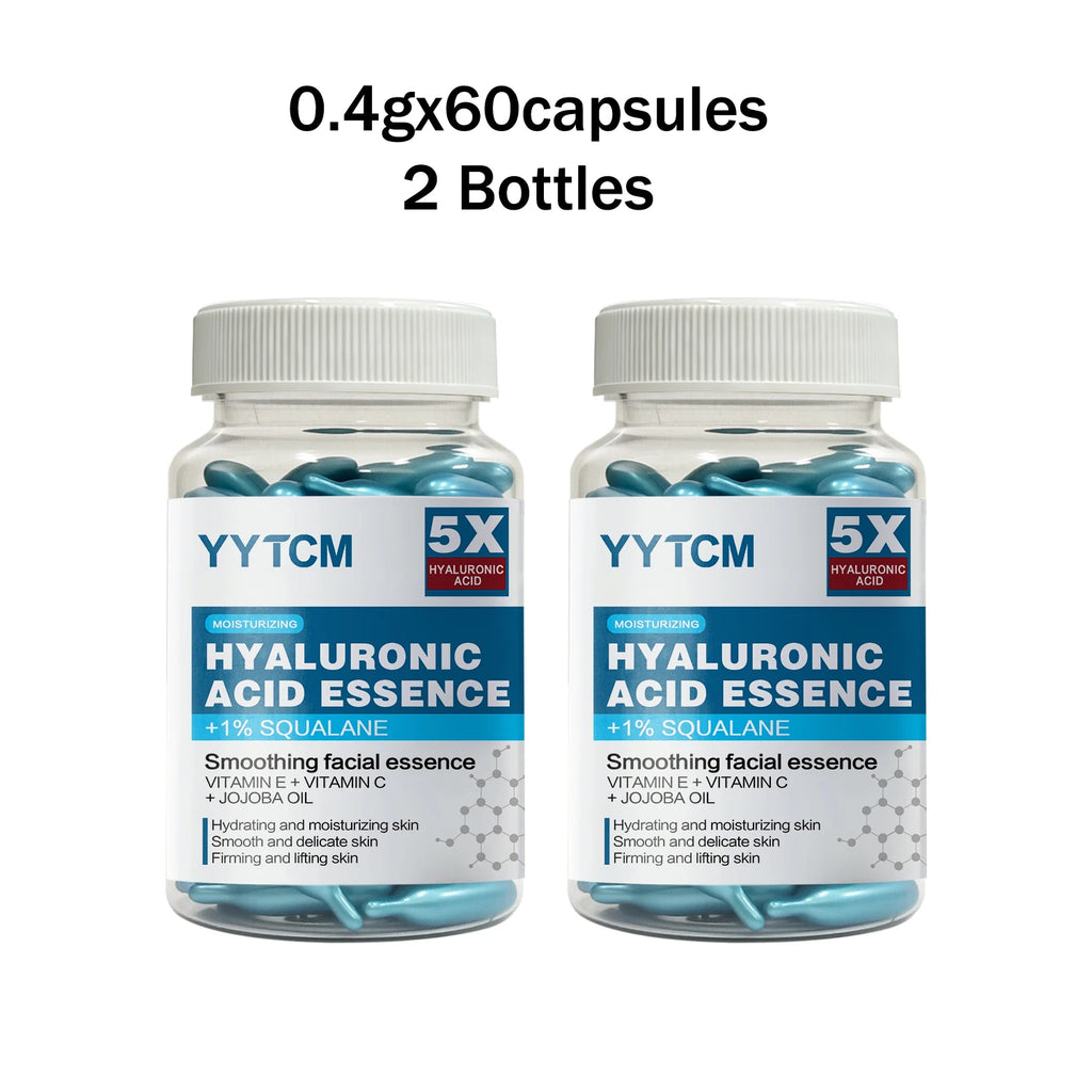 Doodad Co. Hyaluronic Acid Essence Capsules — Deep Moisturizing, 30-Capsule Pack