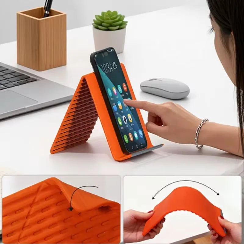 Doodad Co. Foldable Silicone Phone & Laptop Stand