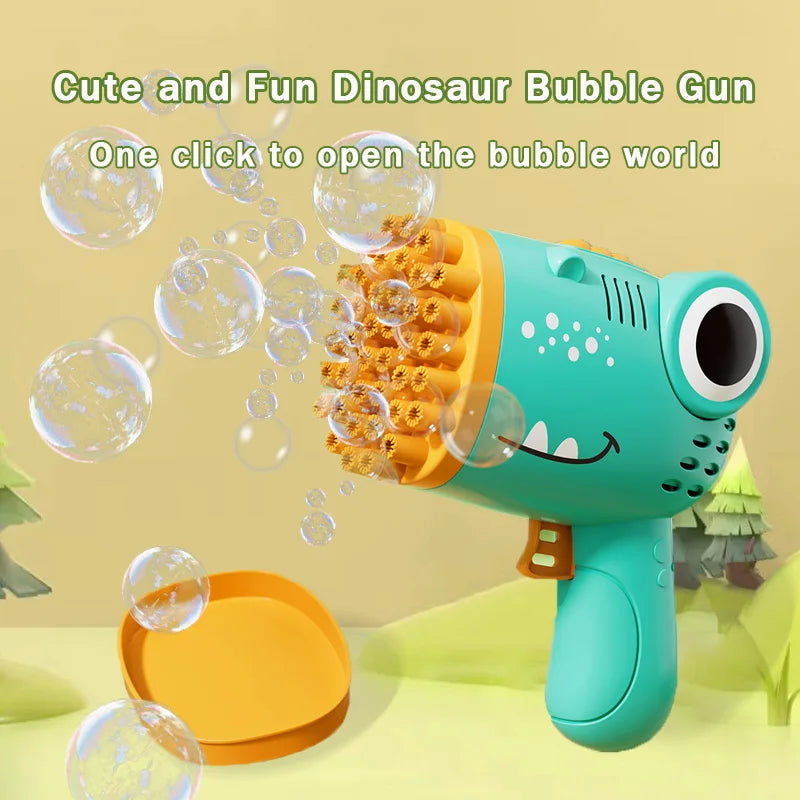 Doodad Co. Bubble Machine Gun — 40-Hole, Electric Handheld