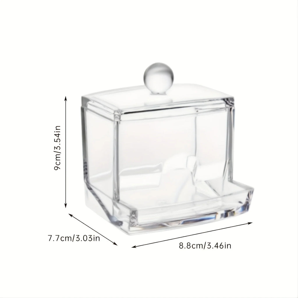 Doodad Co. Clear Bathroom Storage Jar