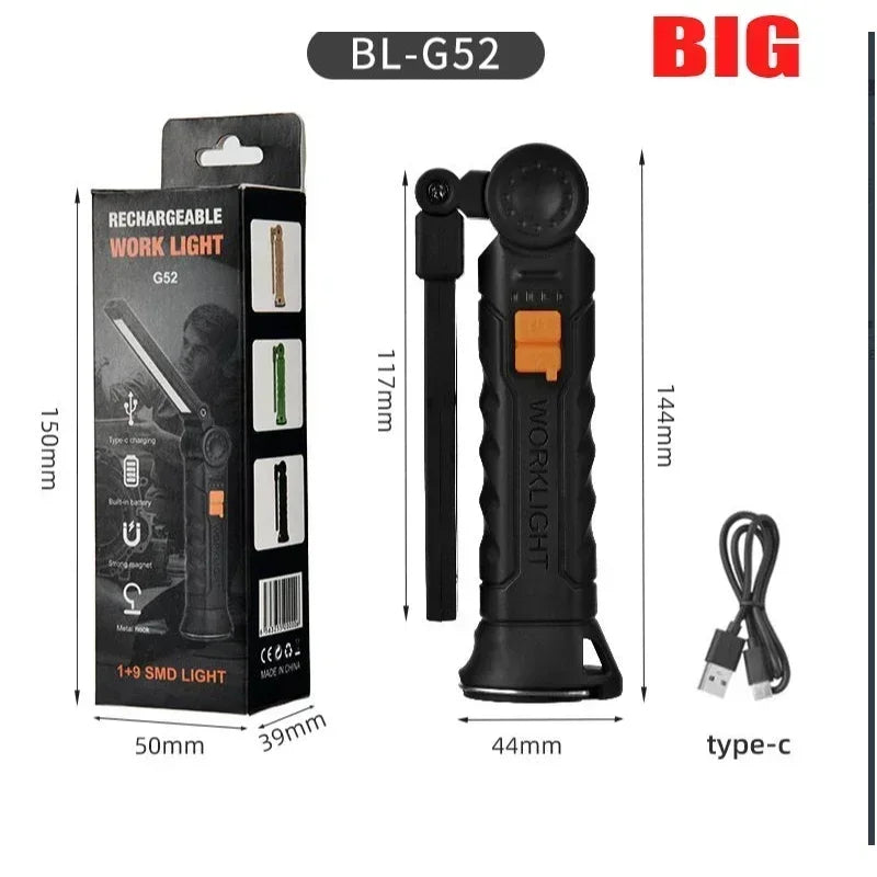 Doodad Co. Magnetic Rechargeable Work Light