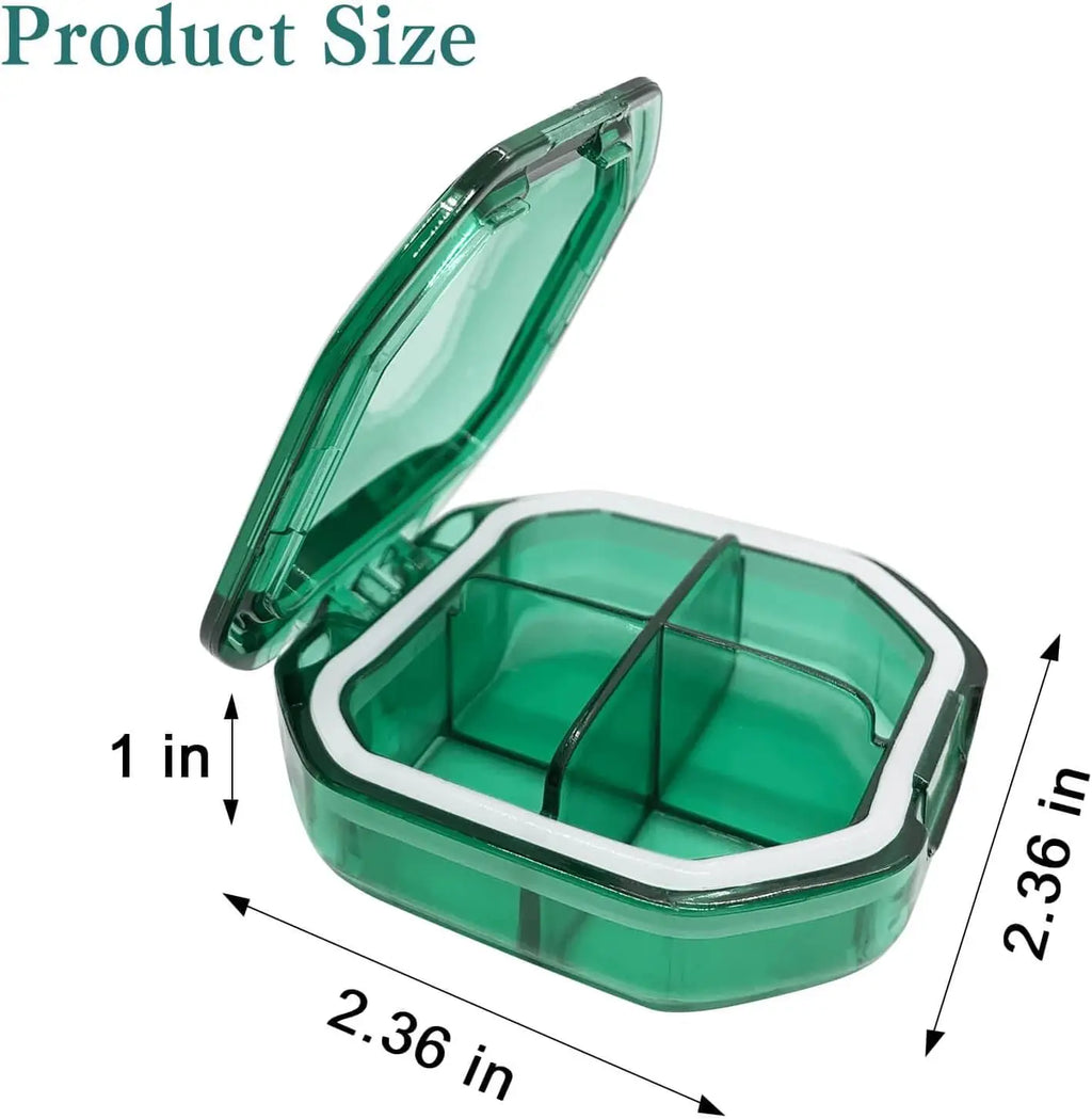 Doodad Co. 7-Day Travel Pill Organizer (2pc)