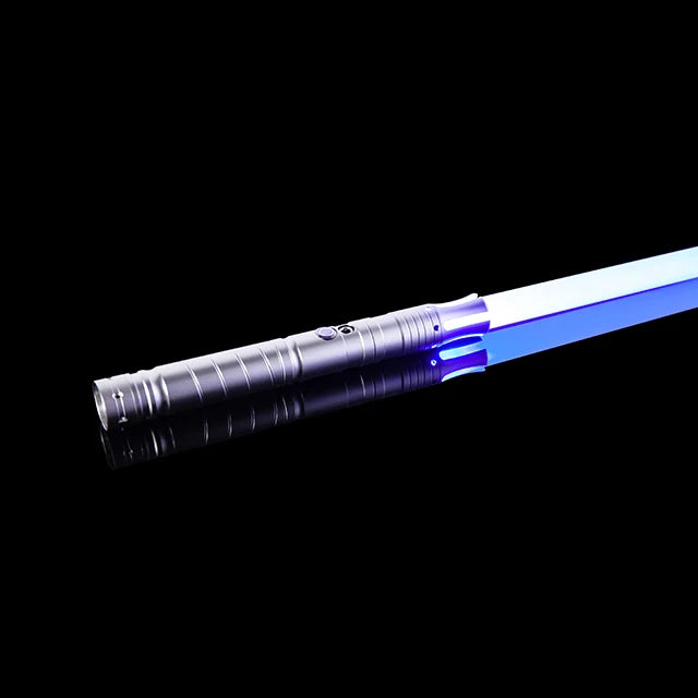 Doodad Co. LED Lightsaber Toy — RGB Color-Changing, Metal Handle