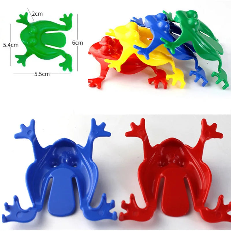 Doodad Co. Jumping Frog Toys — Assorted Colors, Party Favor Set