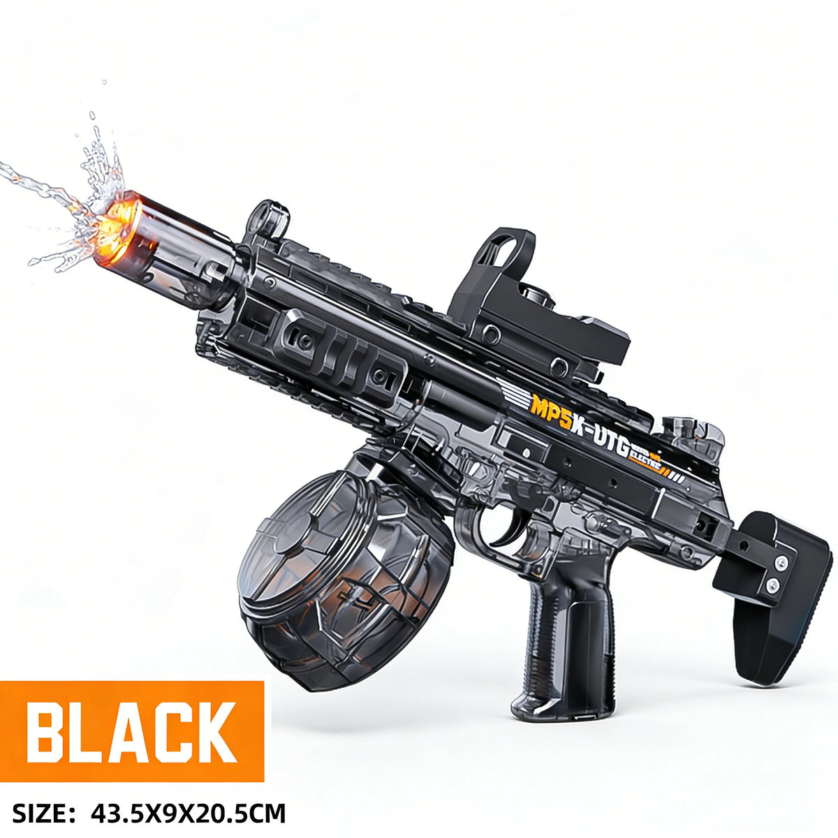 Doodad Co. Electric Water Gun — Automatic, Light-Up Effects