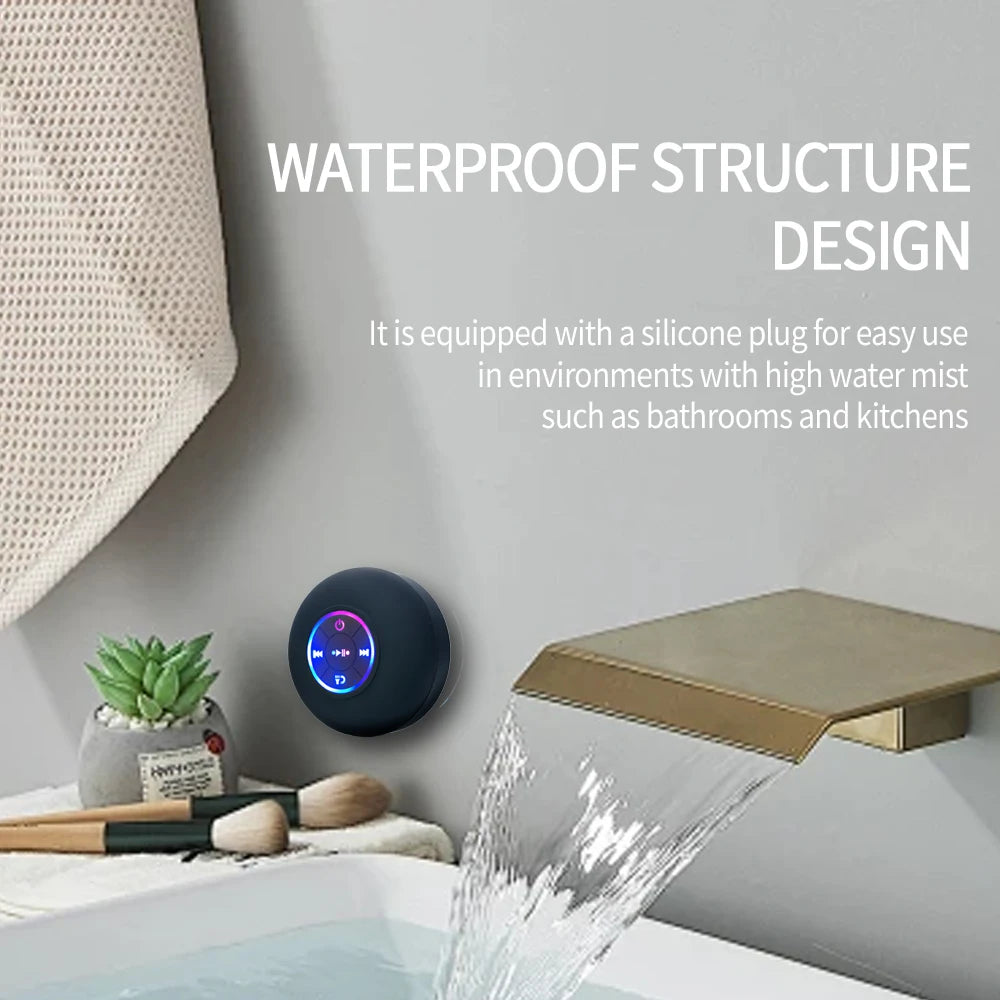 Doodad Co. Suction Cup Shower Speaker