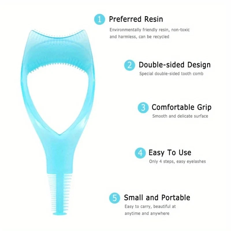 Doodad Co. Mascara Applicator Tool — 3-in-1, Precision Guide