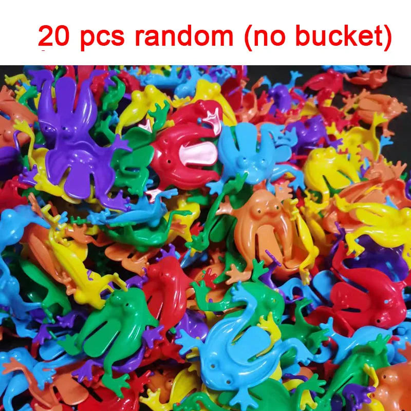 Doodad Co. Jumping Frog Toys — Assorted Colors, Party Favor Set