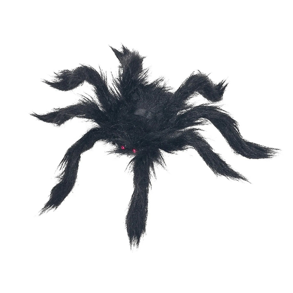 Doodad Co. Giant Hairy Spider Decoration — Realistic Outdoor Halloween Prop