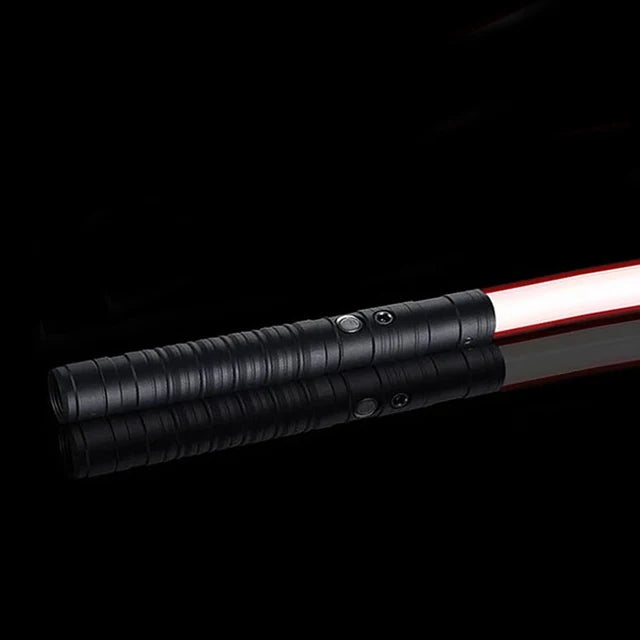 Doodad Co. LED Lightsaber Toy — RGB Color-Changing, Metal Handle