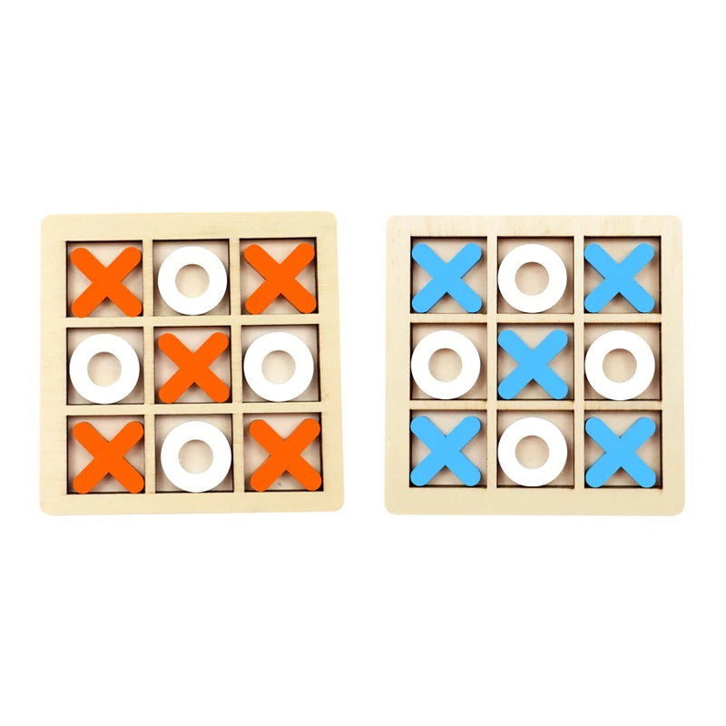 Doodad Co. Montessori Wooden Chess Set — Brain-Training, Educational Toy