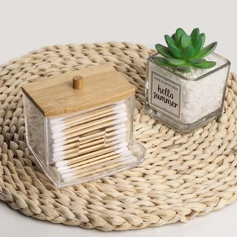 Doodad Co. Clear Bathroom Storage Jar