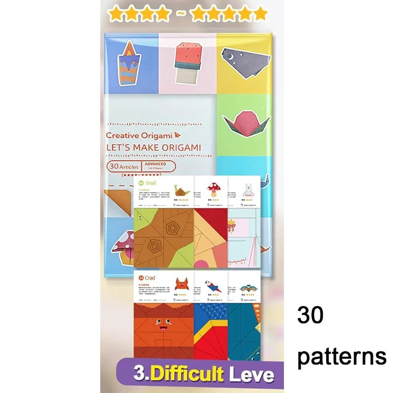 Doodad Co. Origami Craft Kit — Beginner-Friendly, With Guide Book