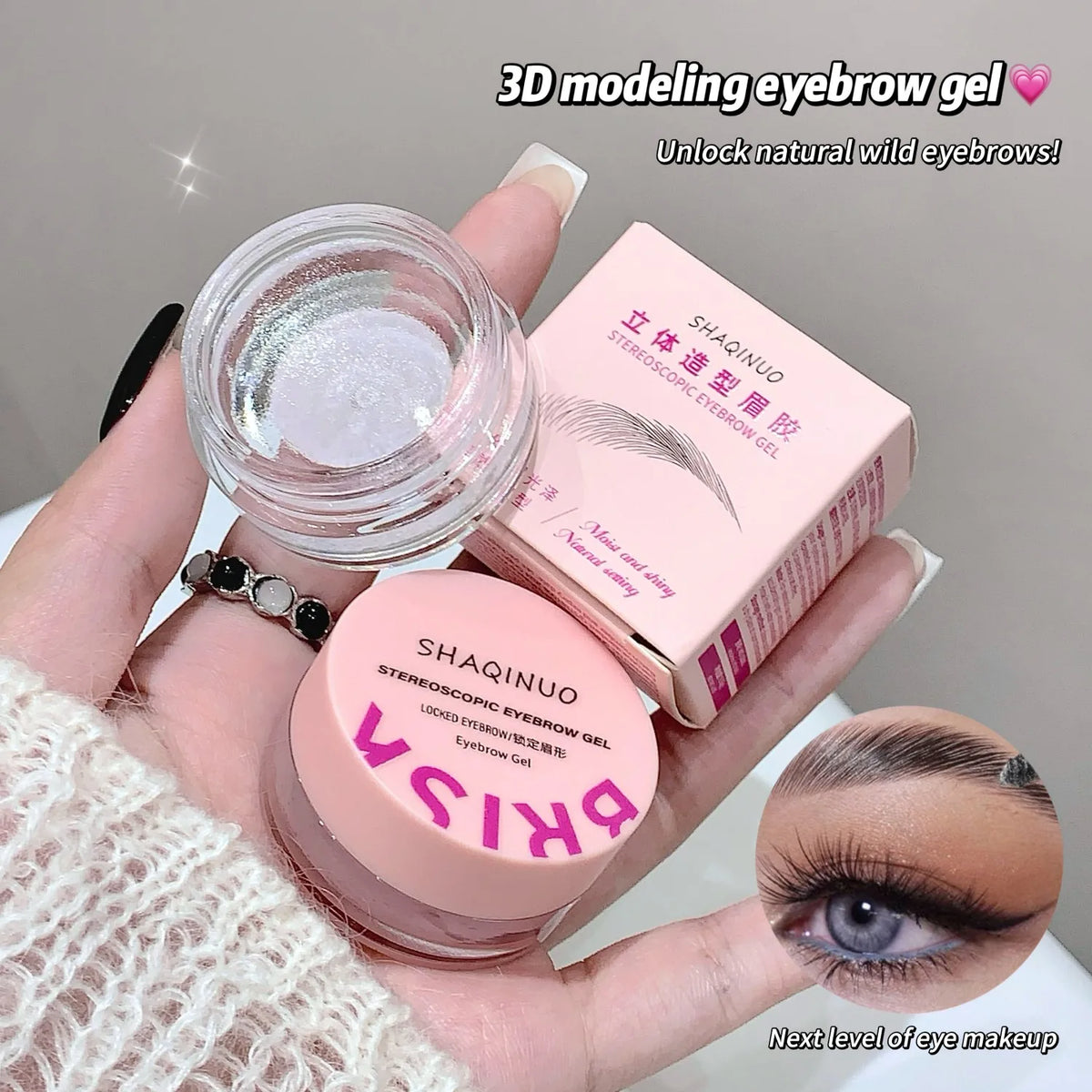 Doodad Co. Eyebrow Styling Soap — Gel Texture, Long-Lasting Hold