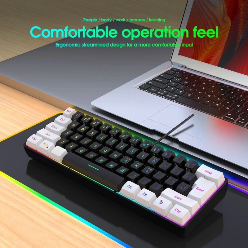 Doodad Co. RGB Gaming Keyboard — Water Resistant